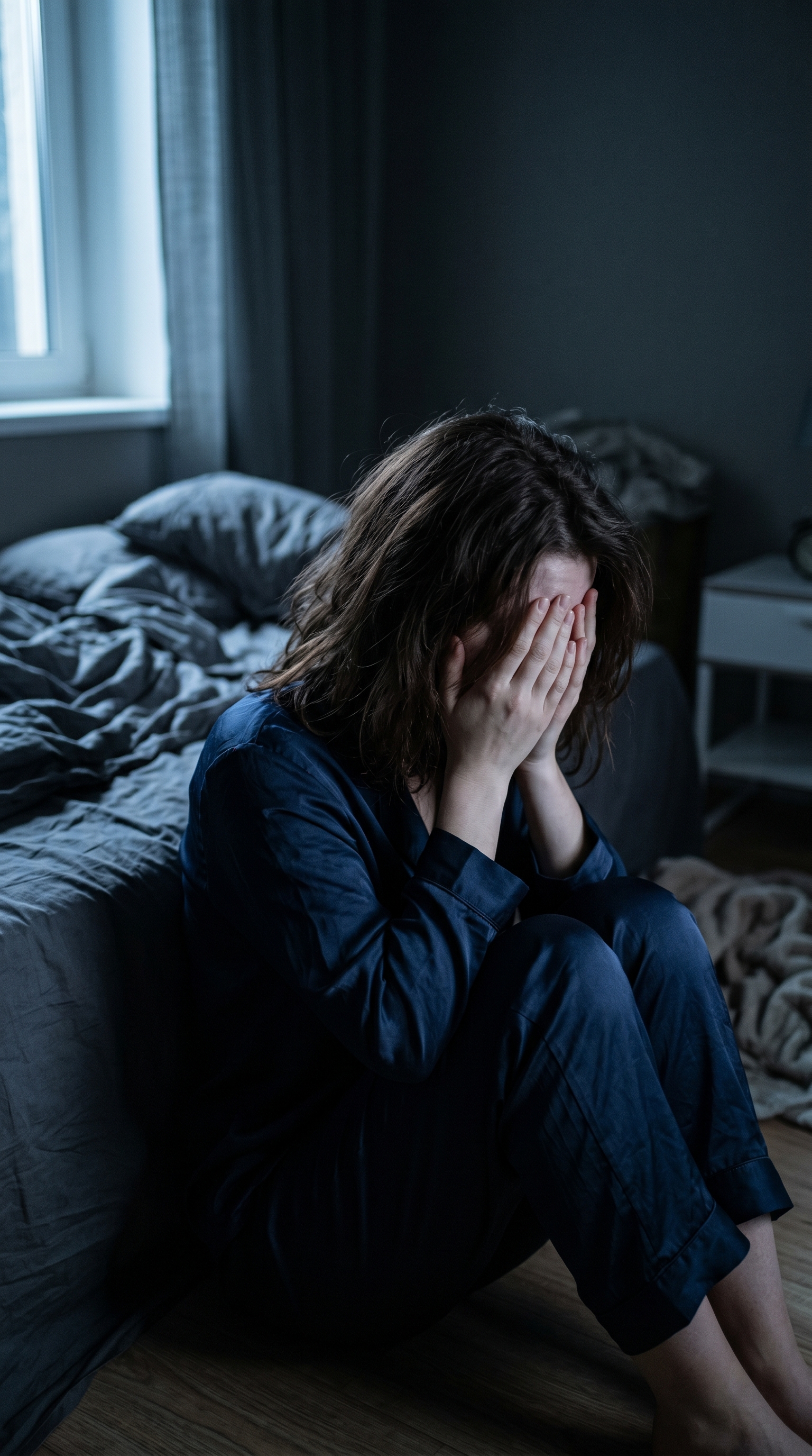 Mujer sufriendo por separación amorosa — El Maestro Pablo puede ayudarte a recuperar tu pareja